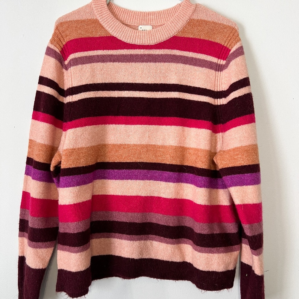 **3/$25** A New Day - Striped Sweater, Very Soft!! XXL